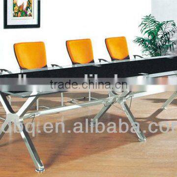 office furniture glass office table design, meeting table,foshan perfect office furniture PT-C004