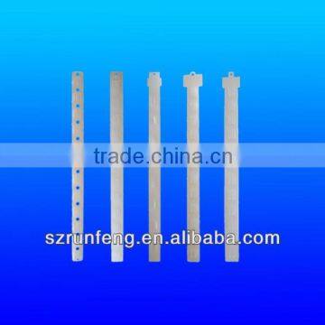 Plastic hanging strips