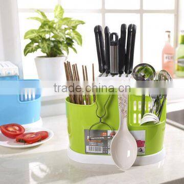 Hot sale Kitchen Tool Storage Box / Kitchenware Tableware Rack Draining Holder/Kitchen tableware spoon chopsticks storage box