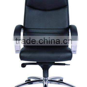 PU Leather Chromed Armrest and Base Executive Office Chair AGS-6018