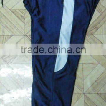 100% polyester Heavy spandex American Football Pants with front laces