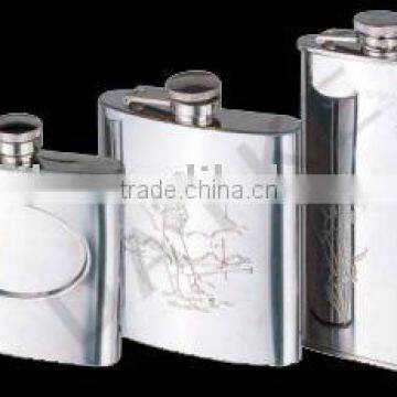 hip flask,logo stainless steel hip flask