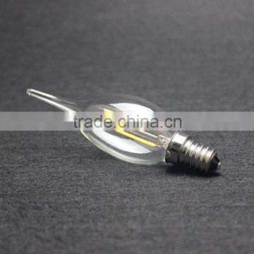 Best selling e14 ac110v ac220v cob filament led bulb