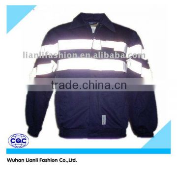 hi vis reflective safety winter jacket