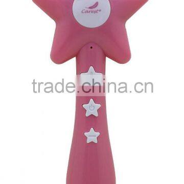 Pink star reading pen interactive toy factory