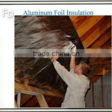 foil faced fiberglass duct heat shield aluminum insulation cover