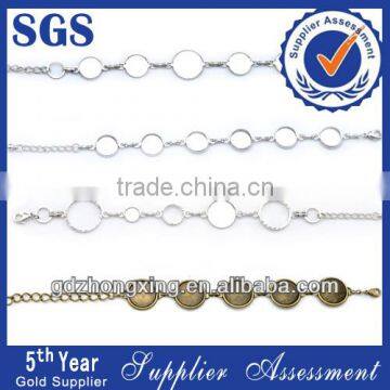 Brass chain bracelet vners