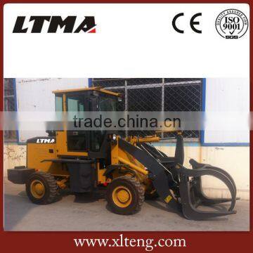 China LT938L 2 ton 3 ton small log loader front loaders