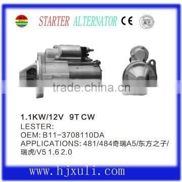 Top Quality Rebuilt Car Starter Motor FOR Iveco OEM:B11-3708110DA
