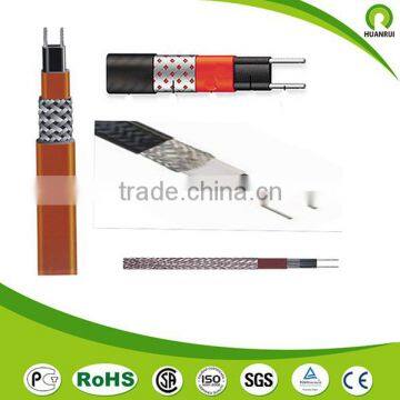 CE EAC certified antifreezing small pipelines heating cable kits