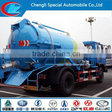 8CBM Dongfeng 4x2 Sewer Cleaner, Sewage suction truck for sale