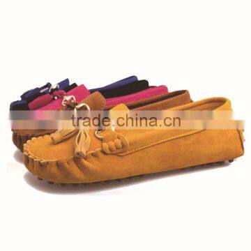 2015 New Women Flats Spring Shoes Flat Heel Single Shoes Women Genuine Leather Shoes Nurse Shose