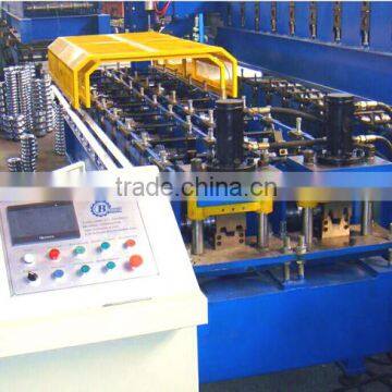 Light Gague Steel Frame Stud And Track Roll Forming Machine / Omege Shape Batten Forming Machine