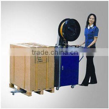 Pallet strapping machine, pallet strapper machine
