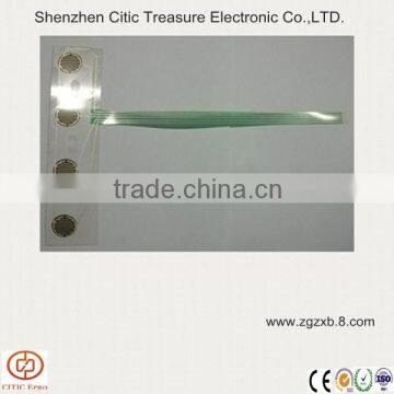 Membrane keyboard circuit ,flexible circuit printing