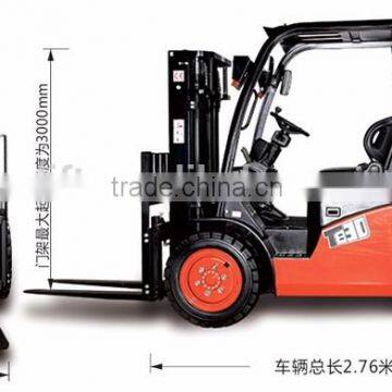 2.5 Ton Hydraulic Diesel Forklift Truck With Japanese Isuzu Engine