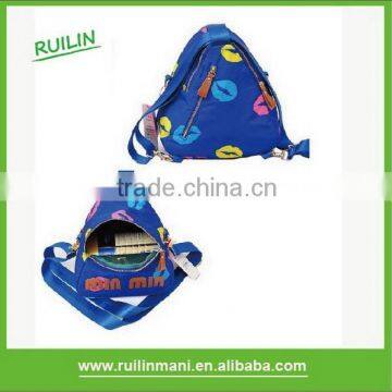 New Nylon Cute Triangle Kids Bakcpack