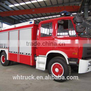 4x2 dongfeng 6 ton water tanker fire truck for rescue