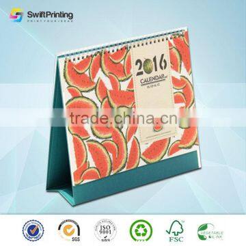 Durable useful desk calendar table calendar printing