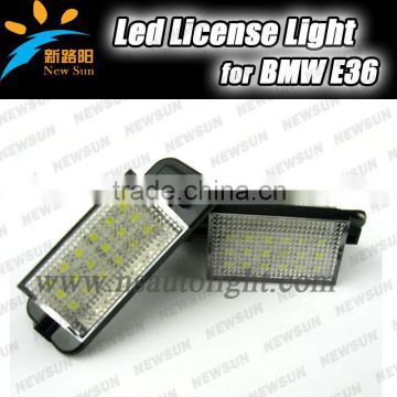 Canbus Led Light Manufacture Of Led License Plate Light For BMW E36 License Light