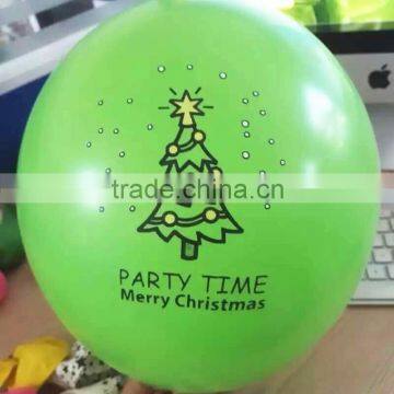 Christmas party balloon latex helium balloons