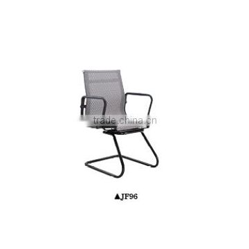 Comfortable fabric office chair parts /Staff metal office chair with armest JF96