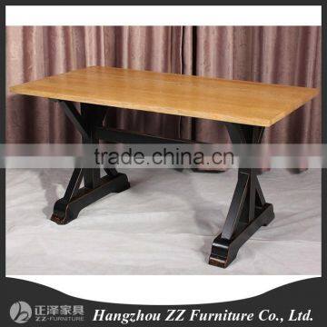 High quality antique french style solid wooden dining table