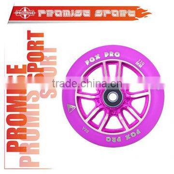 Special scooter wheels with metal core racing alloy wheels