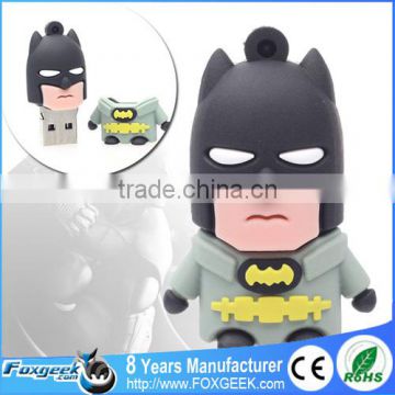 Original Quality Chip Super Heroes Series Cartoon Usb Flash Drive Custom Pendrive,Wholesale Full Capacity Minions Memory Stick