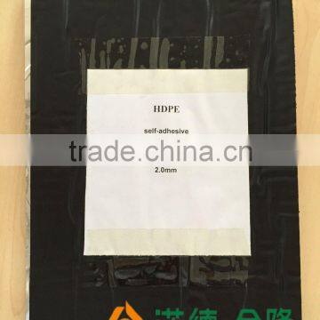 HDPE Self Adhesive Waterproofing Membrane for cheap price