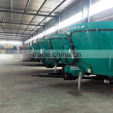 Vertical PTO TMR feed wagon mixer for poultry and animal feed