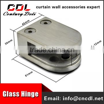 304 316 stainless steel hot-sell glass clip for floating staircase