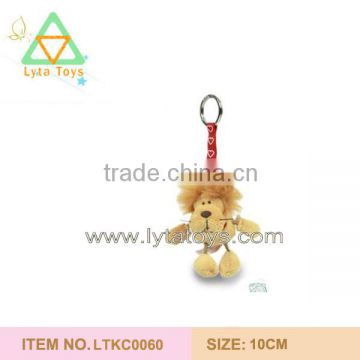 Plush Fancy Lion Key Chain