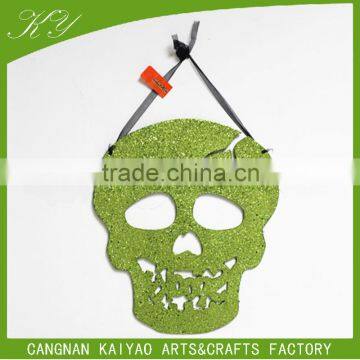 EVA material halloween wall decoration skull head decoration