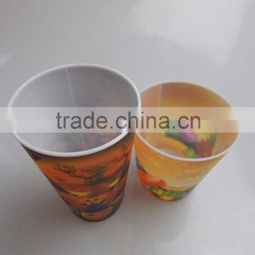 2016 Hot 280ML 3D Plastic Cup in PP Material for Kids