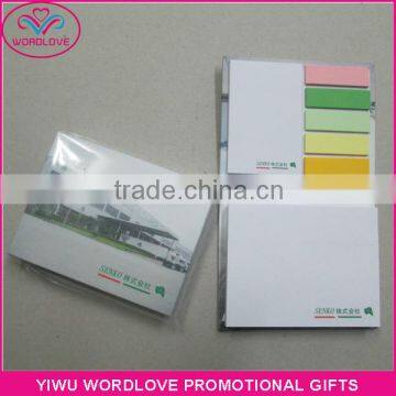 personalized custom logo printing sticky notes memo note pad