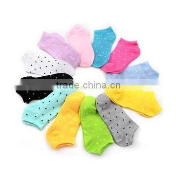 Pure Colors Bulk Wholesale Socks , Wave Points Bulk Wholesale Socks