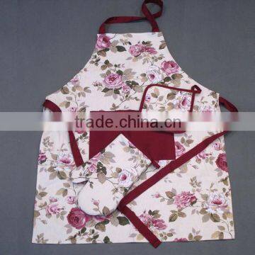 cotton aprons with ruffles