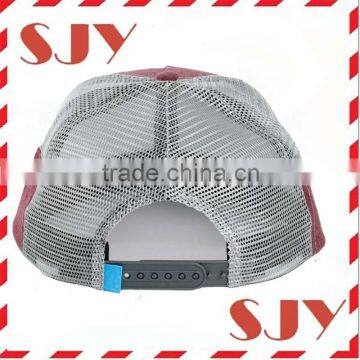 Flat Brim Custom 3D Embroidery Trucker Hats photo-6