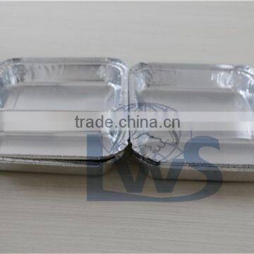 Fast Food Lunch Box/two Portion Foil Container, 2 Compartment Foil Container Manufacturer photo-3