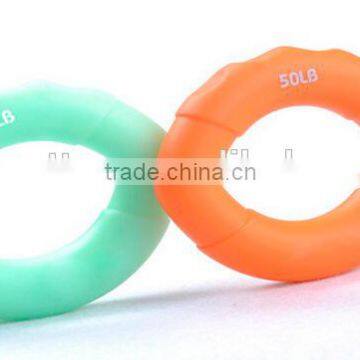 Yiwu Wholesale Professional High Quality Grip Strength Recovery Olive Shape Eco-friendly Silicone Massage Hand Grip Ring photo-5