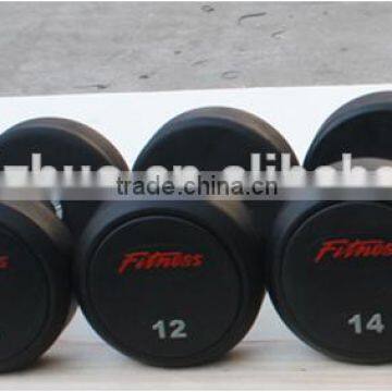 Round rubber dumbbell BWD002