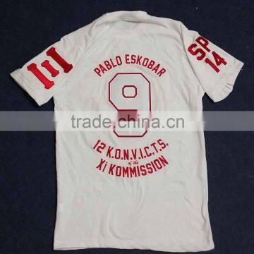 T Shirt with customize name and number