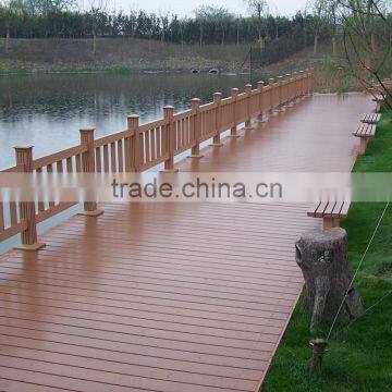 Waterproof Wpc Decking WPC Baluster Anti-UV Wood Plastic Composite Railing With High Quality
