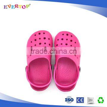 Summer beach garden shoes with solid printing indoor and outdoor eva clogs