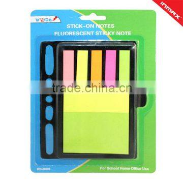 Fashion custom shaped stickers & memo pad & sticky notes for office