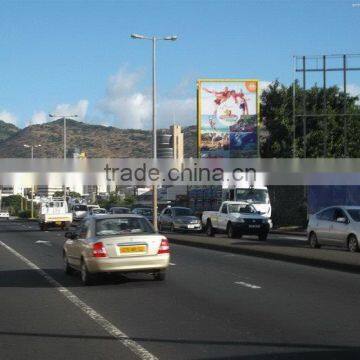 Good quality unique construction design steel tri billboard