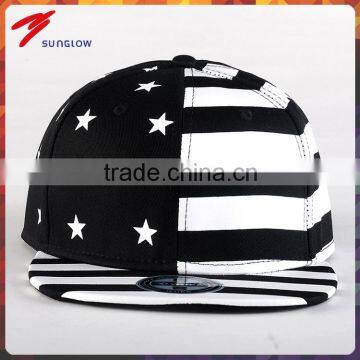 wholesale custom design 100%cotton yupoong snapback