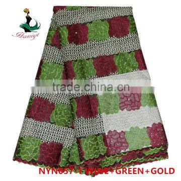 2016 Haniye High Quality Fashion African Tulle Lace Fabric/tulle Lace French Net Lace/NYN57 photo-2