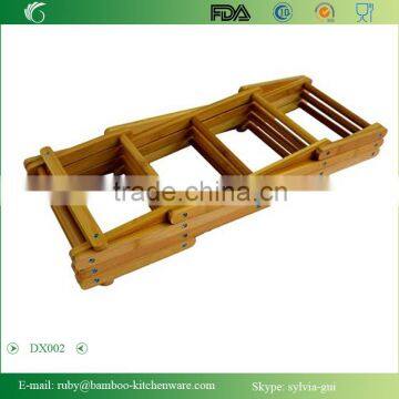 DX002/ Save Space Folding Wooden Wine Rack Storage Display Holds 8 Bottles photo-4